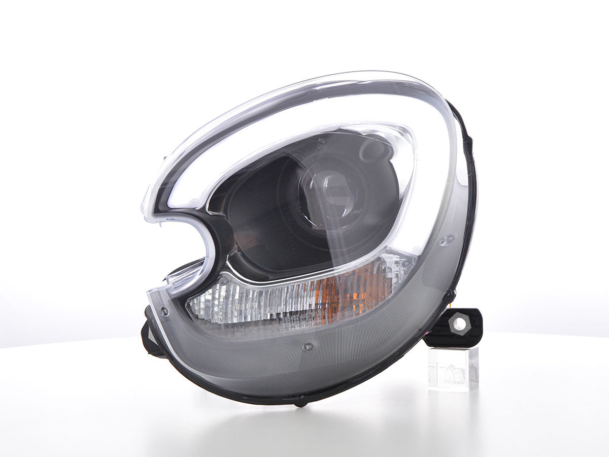 Scheinwerfer Set Xenon Daylight LED TFL-Optik Mini Countryman (R60) 10-17 schwarz Scheinwerfer Set Xenon Daylight LED TFL-Optik Mini Countryman (R60) 10-17 schwarz